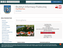 Tablet Screenshot of bip.umilawa.pl